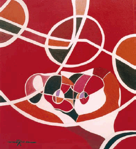 Campo de redondas para el gran pájaro de fuego, 2003.